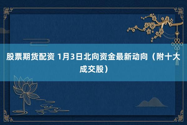 股票期货配资 1月3日北向资金最新动向（附十大成交股）